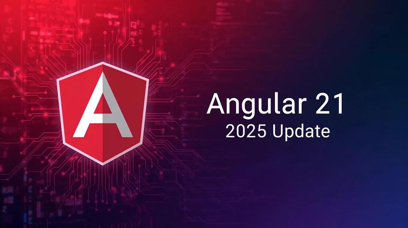 Angular 21 Update graphic